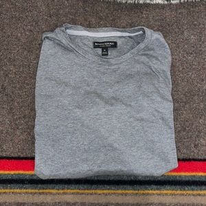 Gray Banana Republic Luxury Touch Tee Shirt